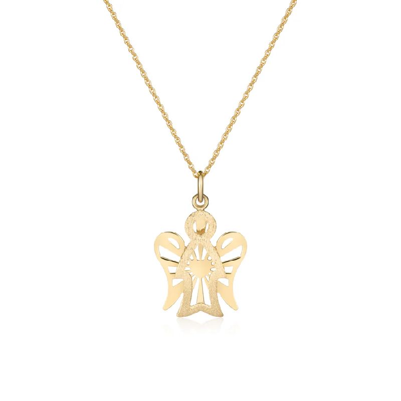 Collana con Angelo e Cuore