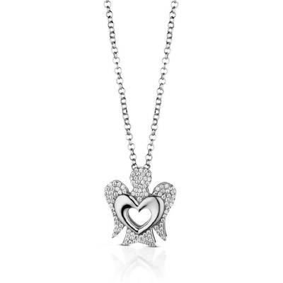 Collana con Angelo in Argento