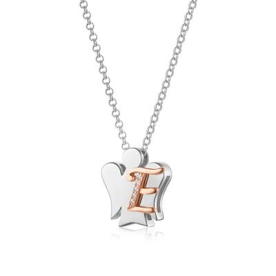 Collana con lettera E