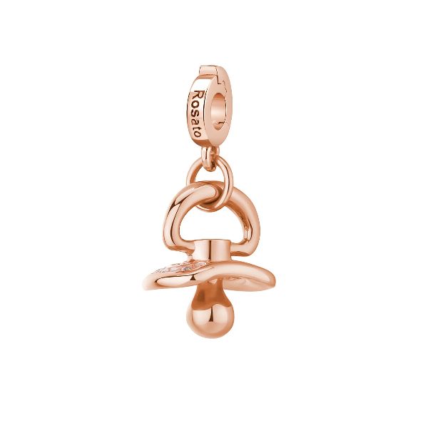 Charm Ciuccio storie - oro rosa