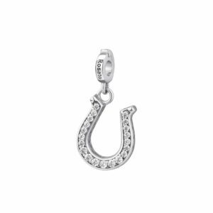 Charm Ferro di cavallo storie - argento
