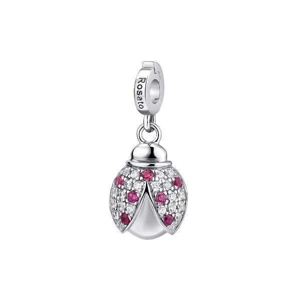 Charm Coccinella storie - argento