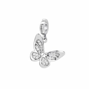 Charm farfalla storie - oro rosa