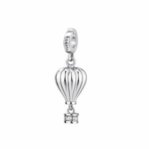 Charm Mongolfiera storie - argento