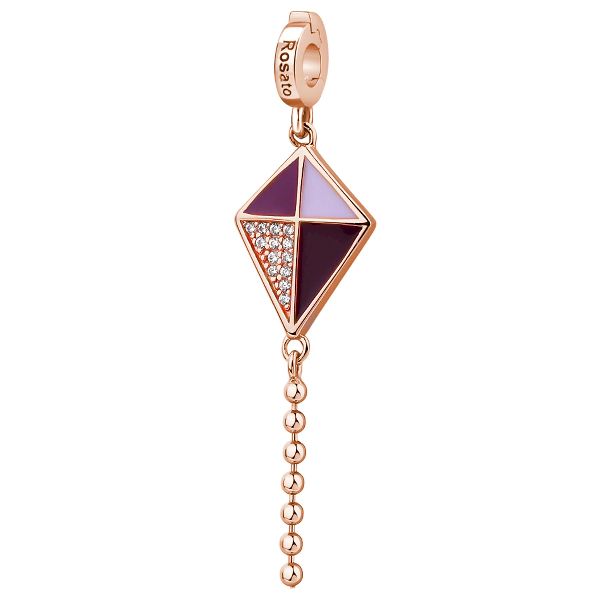 Charm aquilone storie - oro rosa