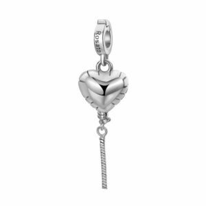 Charm Palloncino cuore storie - argento