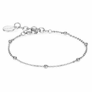 Bracciale morbido con palline in argento 925&permil;