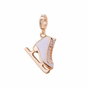 Charm Pattino storie - oro rosa