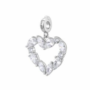 Charm Cuore storie - argento