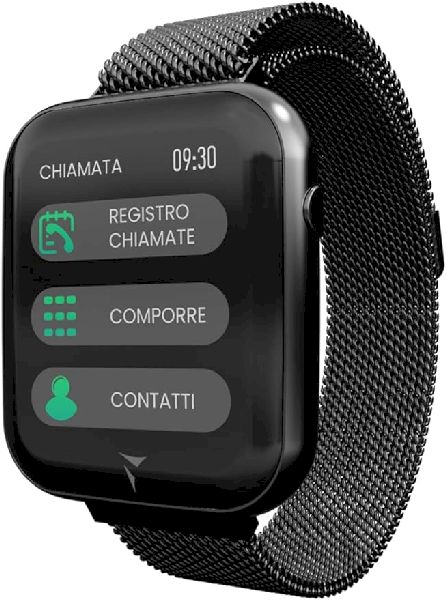 Orologio Smartwatch Techmade Talk - maglia milano - nero