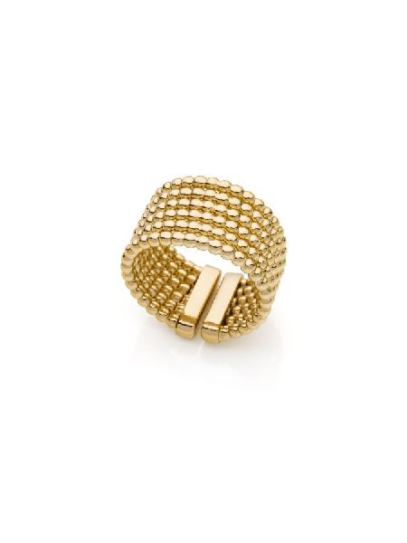 Anello a fascia catena a palline