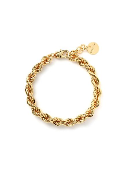 Bracciale corda dorato