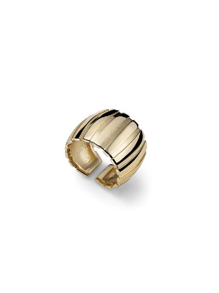 Anello a fascia dorato
