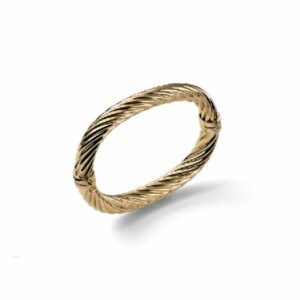 Bracciale torchon dorato