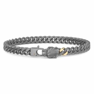 Bracciale Zancan in titanio e oro 18kt.