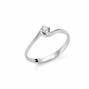 Anello Miluna Solitario da donna