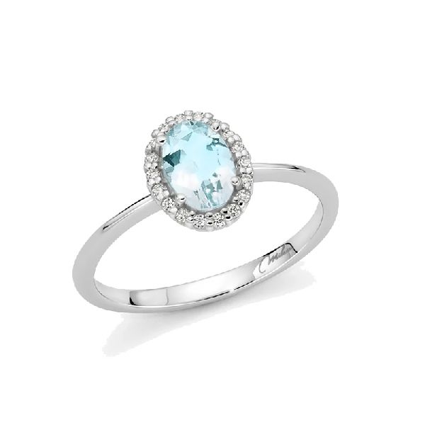 Anello Acquamarina