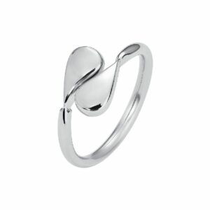 ANELLO DONNA IN ACCIAIO CON GOCCE