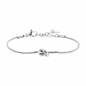 BRACCIALE DONNA IN ACCIAIO CON NODO