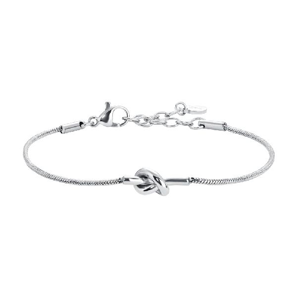 BRACCIALE DONNA IN ACCIAIO CON NODO