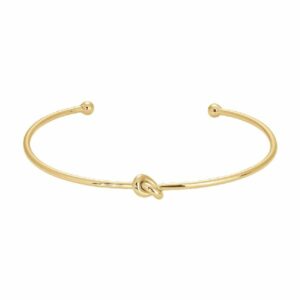 BRACCIALE DONNA IN ACCIAIO IP GOLD CON NODO