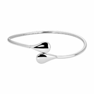 BRACCIALE DONNA IN ACCIAIO CON GOCCE