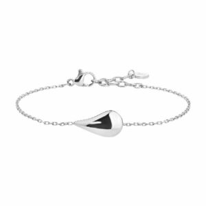 BRACCIALE DONNA IN ACCIAIO CON GOCCIA