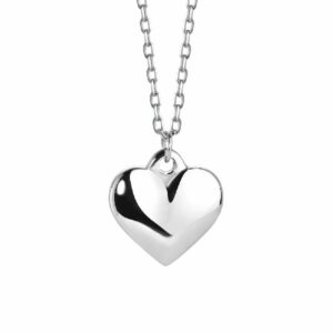 COLLANA DONNA IN ACCIAIO CON CUORE