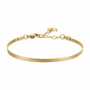 BRACCIALE DONNA  IN ACCIAIO IP GOLD