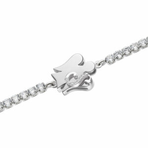 Bracciale tennis Alfabeto