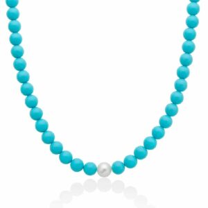 Collana Terra e Mare - Turchese