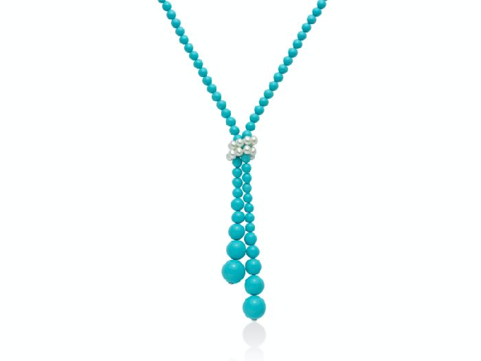 Collana Terra e Mare Turchese