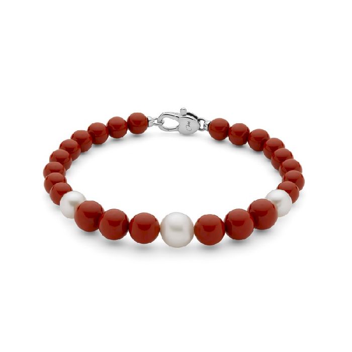 Bracciale Terra e Mare Corallo Rosso
