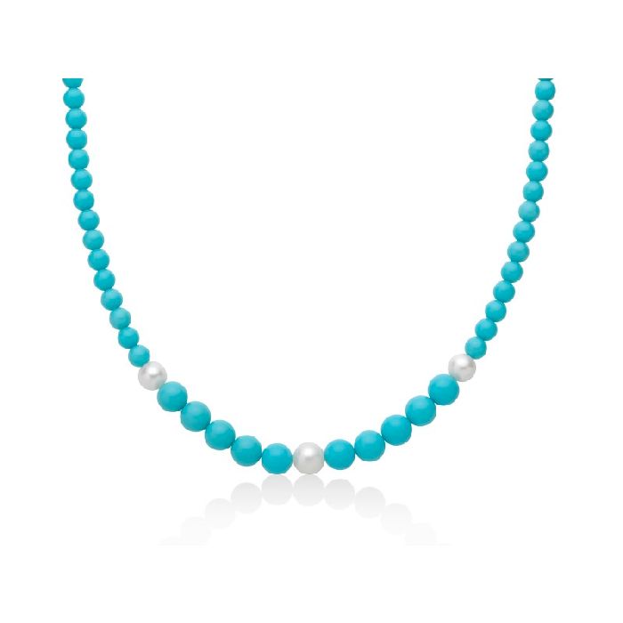 Collana Terra e Mare - Turchese