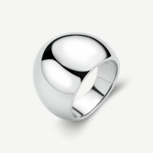 Anello a fascia in acciaio 316L.